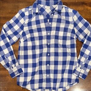 J. Crew Classic Buffalo Check Button Down Shirt